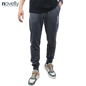 Quần jogger nam họa tiết in dập nổi Novelty Regular fit xanh xám nhạt NQGMMDMT3R230552Q