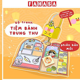 Bộ Tranh Tương Tác Cô Tiên Xanh - Tiệm Bánh Trung Thu 2