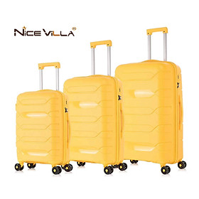 Vali Thời Trang NiceVilla Nhựa Dẻo PP Chống Va Đập Size 20inch & 24inch & 28inch [Mẫu Mới Giảm 50