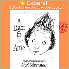 Sách - A Light in the Attic by Shel Silverstein (hardcover)