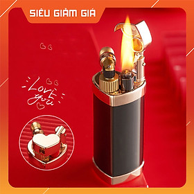 Mua Hột Quẹt Bật Lửa Xăng Đá Yubang Love Hình Trái Tim Cực Đẹp Phù Hợp Làm Quà Tặng Người Yêu - Nhiều Màu