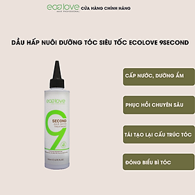 Dầu hấp nuôi dưỡng và phục hồi tóc siêu tốc Ecolove 9 Second Hair Water Treatment 200ml