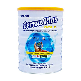 Sữa bột  dinh dưỡng Nutri Plus CERNA PLUS sữa cho người tiền tháo đường và tháo đường (900g) Sunbaby NTCESBTC2019