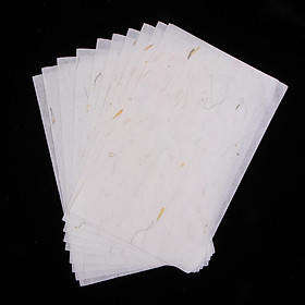 10Pcs Handmade Xuan Paper Washi Paper Stationery Paper