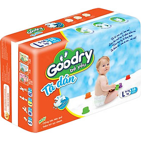 Tã dán Goodry size L38 (9-14kg)