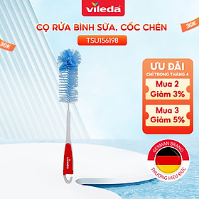 Mua Cọ rửa bình  chai  lọ  cốc VILEDA tay cầm dài  lông nhựa cứng bền  không cong gãy - TSU156198