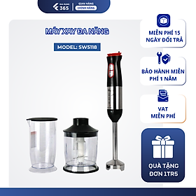 Máy Xay Cầm Tay Sowun SW5118 (800W) - Hàng Chính Hãng