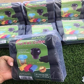 Mua 1kg set 3 cuộn túi đựng rác size 10kg - 45x55cm