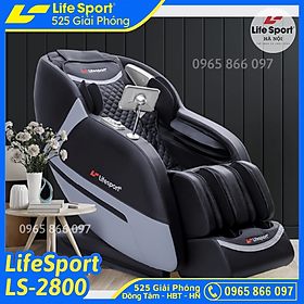 LifeSport LS-2800Plus Ghế Massage Toàn Thân Công Nghệ Cao - Ghế Matxa Toàn Thân Cao Cấp Kèm Màn Hình Cảm Ứng, Ghế Massage Toàn Thân Cao Cấp, Ghế Matxa Toàn Thân, Máy Massage Toàn Thân, Máy Matxa Toàn Thân