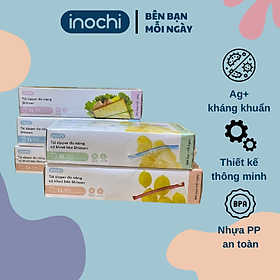 Mua Túi zip đa năng khóa kéo Shinshen 1L 3L zipper Inochi an toàn tiện lợi giữ trọn hương vị thực phẩm (Hộp 20 cái