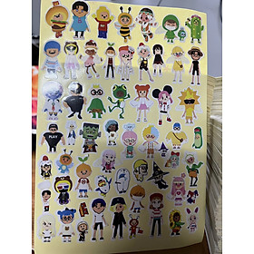 Hình ảnh Combo Sticker/ Hình dán nhân vật game Play Together