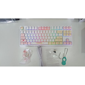 Mua Bàn phím Keycool kc87 3 modes hotswap macaron - Hàng chính hãng