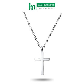 Dây Chuyền Nữ Bạc Hình Thánh Giá Thập Giá BẠC HIỂU MINH DMD399