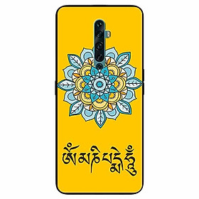 Ốp lưng in cho Oppo Reno 2F Mẫu Om Mani Padme Hum