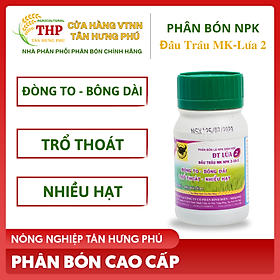 Phân Bón NPK Sinh Học Đầu Trâu MK-Lúa 2 (2-10-3) | Phân Bón Lá Cao Cấp Chuyên Lúa | chai 100ml