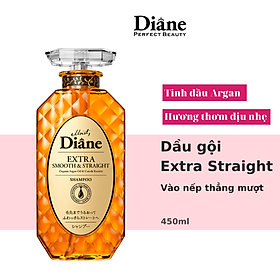 Dầu gội vào nếp thẳng mượt  Moist Diane Extra Straight (450ml)