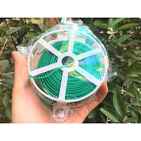 Mua Dây buộc cành cây bọc nhựa dạng dẹp cuộn 100m lõi 0.5mm