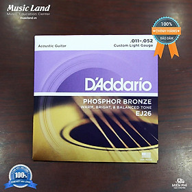 Mua Dây Đàn Guitar Acoustic D addario EJ26 - Hàng Chính Hãng