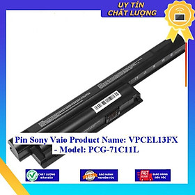 Pin dùng cho Sony Vaio Product Name: VPCEL13FX - Model: PCG-71C11L - Hàng Nhập Khẩu MIBAT939