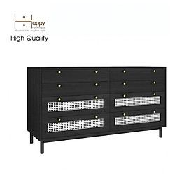 Mua  Happy Home Furniture  ROTAN  Tủ đựng đồ 8 ngăn kéo - chân sắt   140cm x 45cm x 76cm ( DxRxC)  THK_129