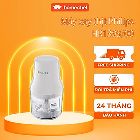 Mua Máy xay thịt  rau củ gia vị Philips HR1393  công suất 450W  bảo hành 2 năm | Hàng chính hãng