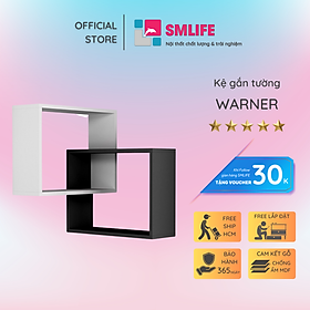 Mua Kệ trang trí phòng khách gỗ công nghiệp SMLIFE Warner