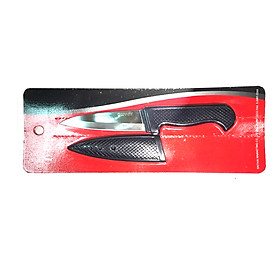 BÁO GIÁ Dao Làm Bếp Đức | Shopee Lazada Sendo Tiki mới nhất 42 Dao Gọt Trái Cây Thái Lan Amezon 10cm - Kèm vỏ bọc dao màu đen, Lưỡi Dao Làm Từ Thép Nhập Khẩu Đức Bền, Độ Sắc Bén Lâu Dài - Cán Nhựa Màu Đen