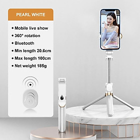 Mua Gậy chụp ảnh selfie xoay được 360 độ có tripod và Bluetooth 1m