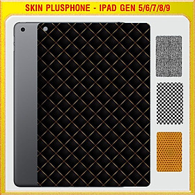 Mua Dán Skin cho mặt sau iPad Gen 5  Gen 6 9.7 inch  Gen 7  Gen 8  Gen 9 10.2 inch in hình caro