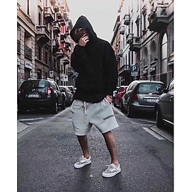 Quần short ESSENTIALS FEAR OF GOD nam nữ form rộng unisex chất thun
