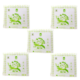 Combo 5 bịch khăn khô đa năng Mipbi 600g