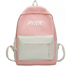 Ba lô thời trang thời trang phối màu Pink & White