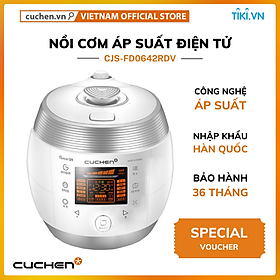 Mua Nồi cơm áp suất điện tử Cuchen CJS-FD0642RDV (Nhập khẩu chính hãng)