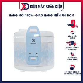 Mua Nồi Cơm Điện Electrolux ERC3205 - 1.8L (Trắng Họa Tiết Hoa Xanh) - Hàng chính hãng