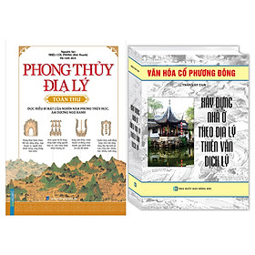 Nơi bán Combo Xây Dựng Nhà Ở Theo Địa Lý Thiên Văn Dịch Lý+Phong Thủy Địa Lý Toàn Thư (Bìa Cứng) - Giá Từ -1đ