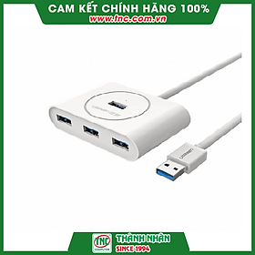 Mua Bộ chia USB 3.0 4 cổng màu trắng dài 30cm Ugreen 20282-Hàng chính hãng