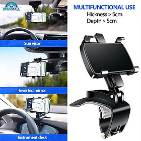 Giá Đỡ Điện Thoại Trên Ô Tô Kẹp Taplo Xoay 360 Độ Car Phone Holder