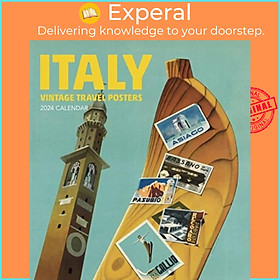 Sách - Italy - Vintage Travel Posters 2024 Wall Calendar by Pomegranate (UK edition, paperback)