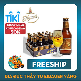 BIA ĐỨC THẦY TU EIBAUER - Nhập Khẩu Từ Đức Thùng 20 Chai 250ml HSD 03/22
