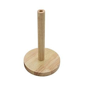 Wooden Table Lamp Base Easy to Use Attachments Decoration Holder for Bedside