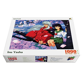 Hình ảnh Bộ tranh xếp hình jigsaw puzzle cao cấp 1000 mảnh ghép – InuYasha