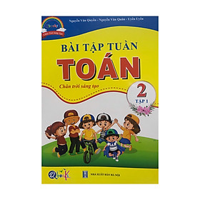 [Download Sách] Bài tập tuần toán 2 tập 1 : Chân trời sáng tạo