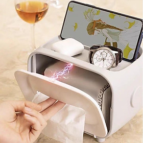 Mua Hộp Đựng Giấy Ăn Để Bàn Có Ngăn Để Điện Thoại