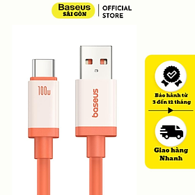 Mua Cáp Sạc Nhanh Baseus 0℃ Series Fast Charging Data Cable 2 Series USB A to Type C 100W hoặc Type C to Type C 100w- Hàng chính hãng