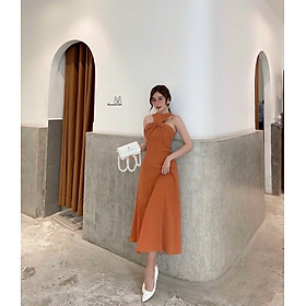 NAPUBEE Đầm Maxi Xoắn Ngực Thiết Kế Dự Tiệc Cao Cấp KAYLEE DRESS