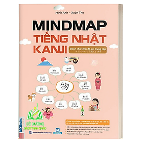 Sách - Mindmap Kanji tiếng Nhật – Dành cho trình độ sơ, trung cấp - Học kèm app - MC