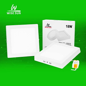 Mua Đèn LED panel ốp nổi vuông Wise Sun giá rẻ - chất lượng 18/24W - Ánh sáng trắng