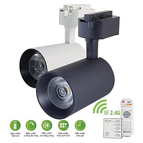 Đèn LED tracklight Rạng Đông điều khiển từ xa bằng remote model TRL04L - 25W