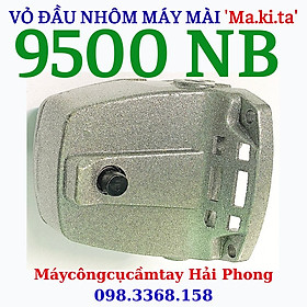 Vỏ đầu nhôm máy mài dùng cho 'Ma.ki.ta' mod. 9500 NB , 'DCA'  mod. ASM02-100A , 'DongCheng' mod. DSM02-100A