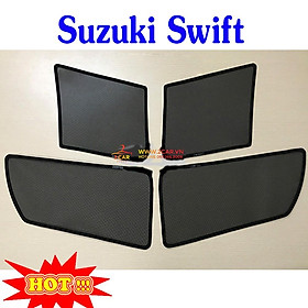Bộ rèm chắn nắng nam châm xe Suzuki Swift 2013-2020